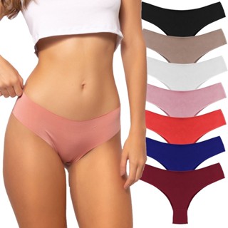 Kit Com 05 Calcinhas Tanga Sem Costura Corte Laser Atacado NÃO MARCA