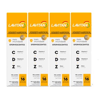 Lavitan Imunidade CDZ Efervescente Com 4 Caixas