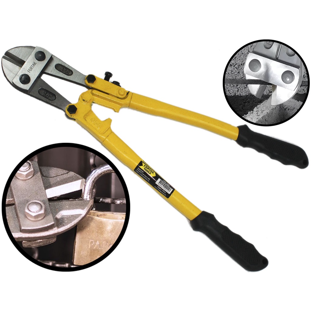 Tesoura Alicate Corta Vergalhão Ferro Cadeado 18 Pol. Fertak 7503 em Oferta na Shopee