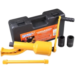 Desforcímetro Multiplicador Torque de 795Kgf 1 Polegadas Torqueador 2 Soquetes de Impacto FORTG
