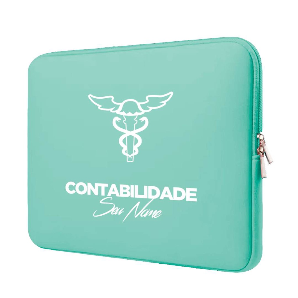 Capa Case Pasta Maleta Notebook Macbook Personalizada Neoprene 15.6/14.1/13.3/12.1/11.6/17.3/10