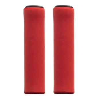 Punho Manopla Grip Silicone Tsw Light Bicicleta Mtb 32g Vermelha