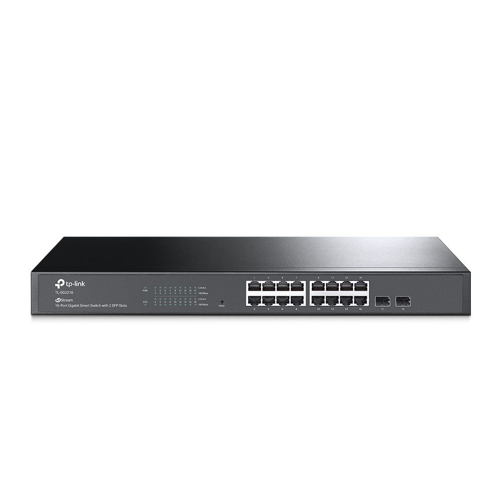 TP-link Switch 16 Portas Gigabit 2sfp Gerenciável Tl-sg2218