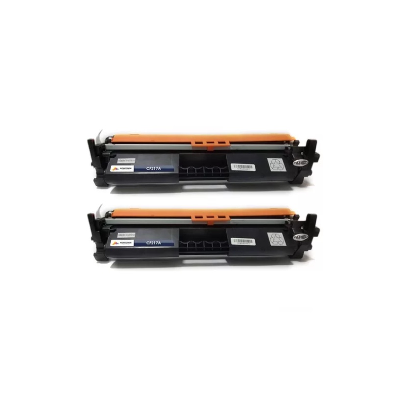 Kit 2x Toner Compatível P/ Hp Cf217a Cf217 217a M102w M130a Pro M130A MFP