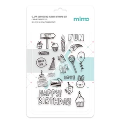 Carimbo para Relevo - Festa - Mimo - 11 x 16 cm