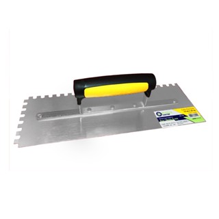 Desempenadeira aço 10x35cm Dentada 8mm Cabo fechado - Castor