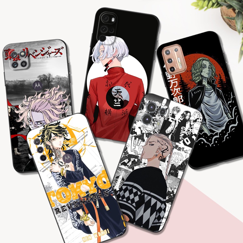 Estojo Para Motorola Moto G31 G71 5G G22 4G E32 Capa Telefônica Tóquio Vingadores Anime