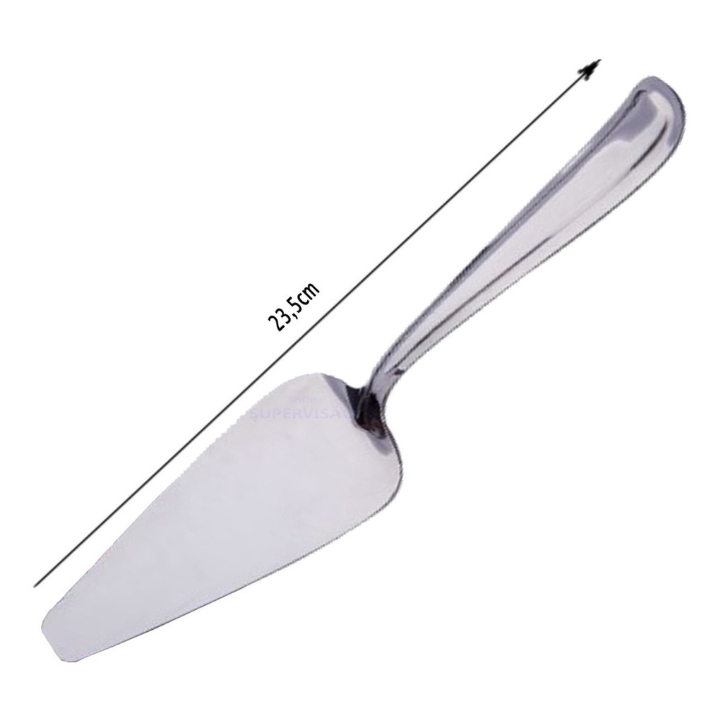 Espátula Pá Para Servir Cortar Bolo Em Aço Inoxidável