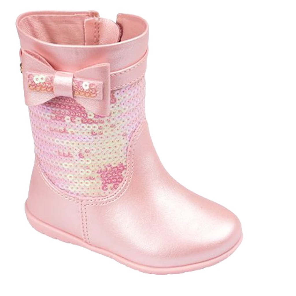 BOTA INFANTIL PAMPILI JUJUBA ROSA GLACE 367150 Rosa
