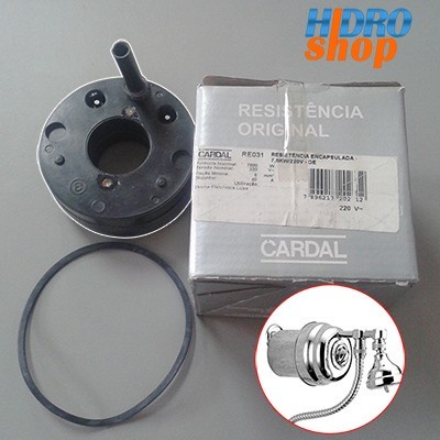 Resistência Encapsulada Cardal Ducha Eletrônica 220v 7600w - RE031
