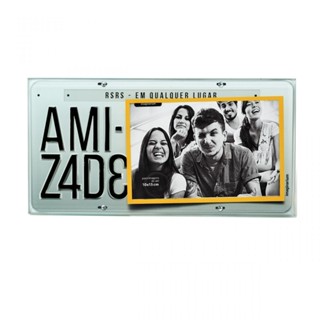 Porta retrato placa da amizade - Imaginarium