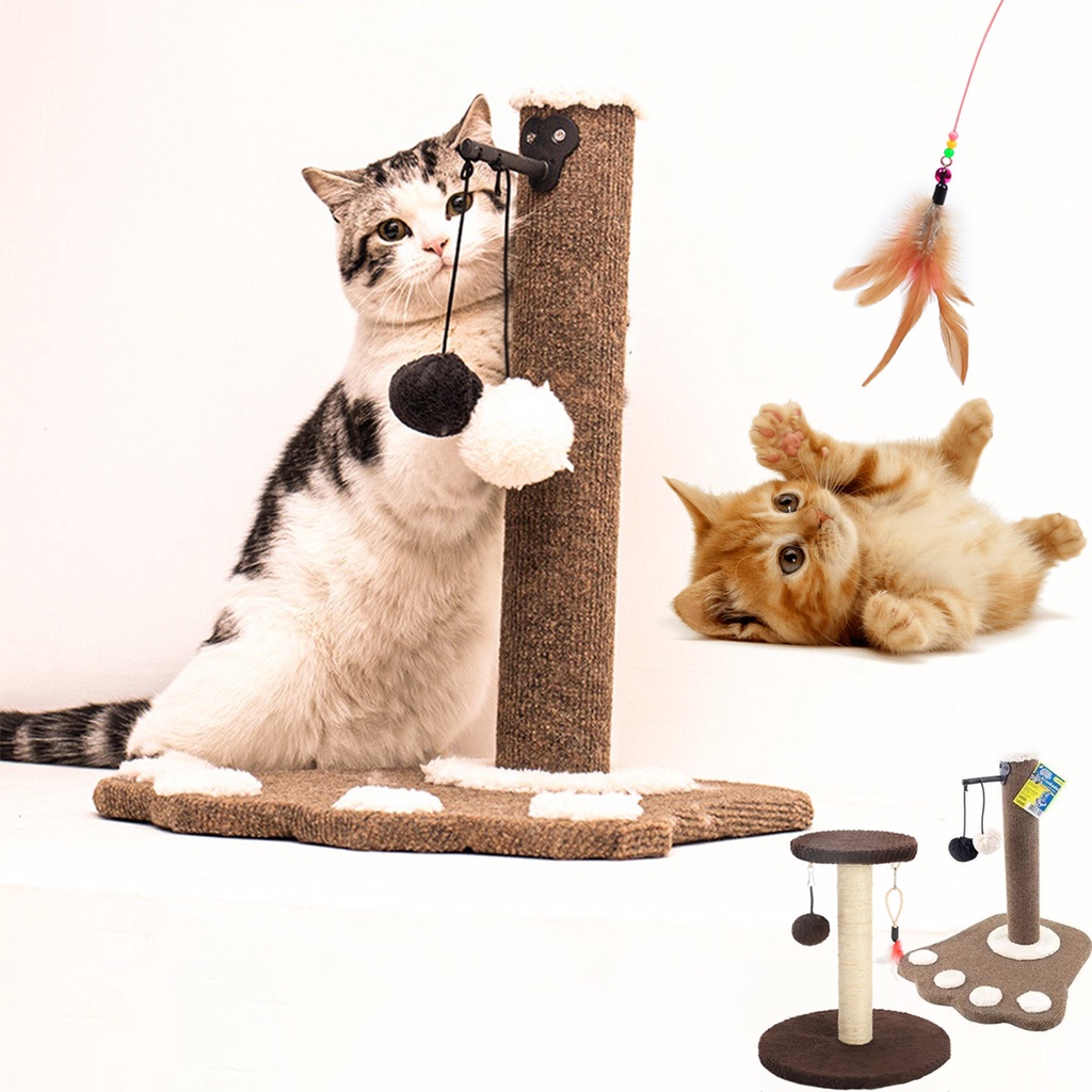 CAT TOY กระดาษลับเล็บแมวหลากสี คละสี ขนาด 43x21.5x3.5 cm.ที่ลับเล็บแมว ของเล่นแมว *****มีหลายแบบให้เลือก - ภาพที่ 4