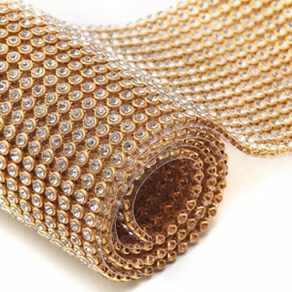 Manta De Strass Original - Termocolante 8 fileiras Promoção em Oferta na Shopee