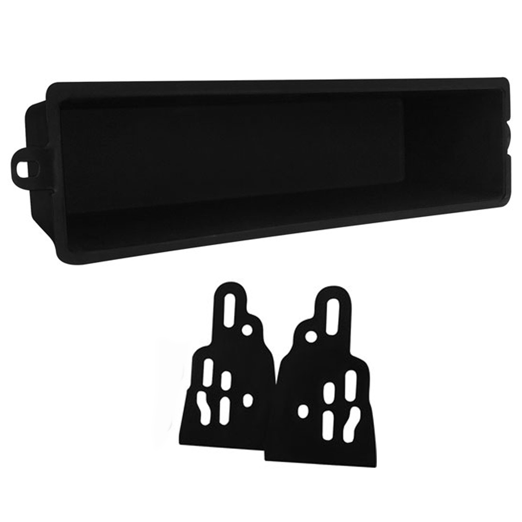 Porta Objetos 1 Din Expex Universal  603 Curto Para Carros Solução Prática Para Organizar Cor Preta em Oferta na Shopee
