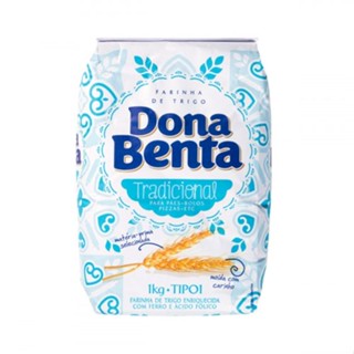 Farinha de Trigo Tradicional Dona Benta 1kg