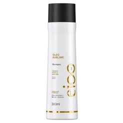 Eico Professional Óleo Sublime Creme Shampoo Sem Sal Tratamento Leave-in 300ml Argan Marula e Abacate