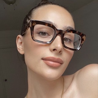 Óculos De Leitura De Moda Mulher 2022 Novo Quadrado Anti-Brilho Azul Presbiopia Eyegalsses Vintage Computer Optical Eyewear + 1 + 1.5 + 2