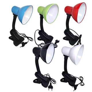 Luminária com Garra e Base e-27 Abajur articulado Escritório e estudos em Oferta na Shopee