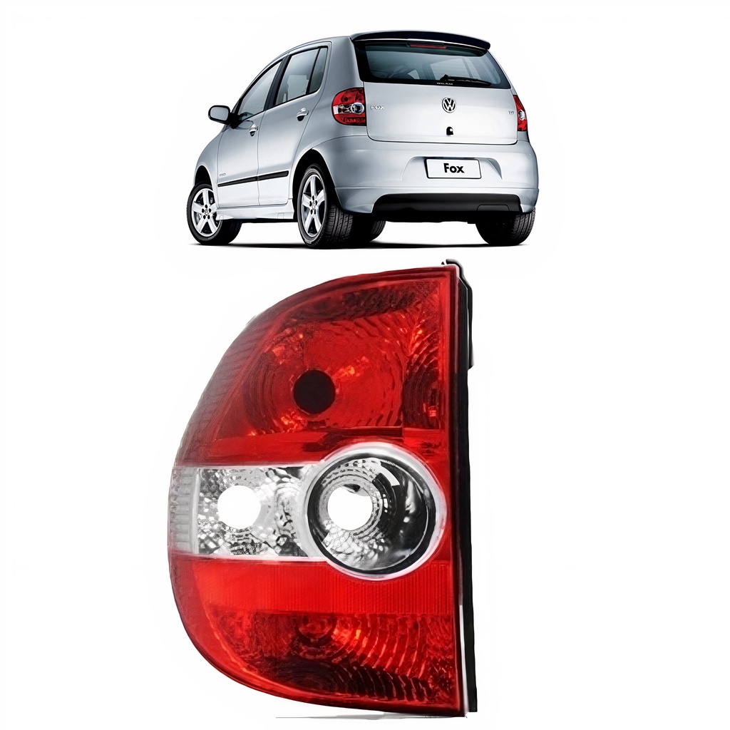 Lanterna Traseira FOX Crossfox 2004 2005 2006 2007 2008 2009 2010 BI Lado Esquerdo em Oferta na Shopee