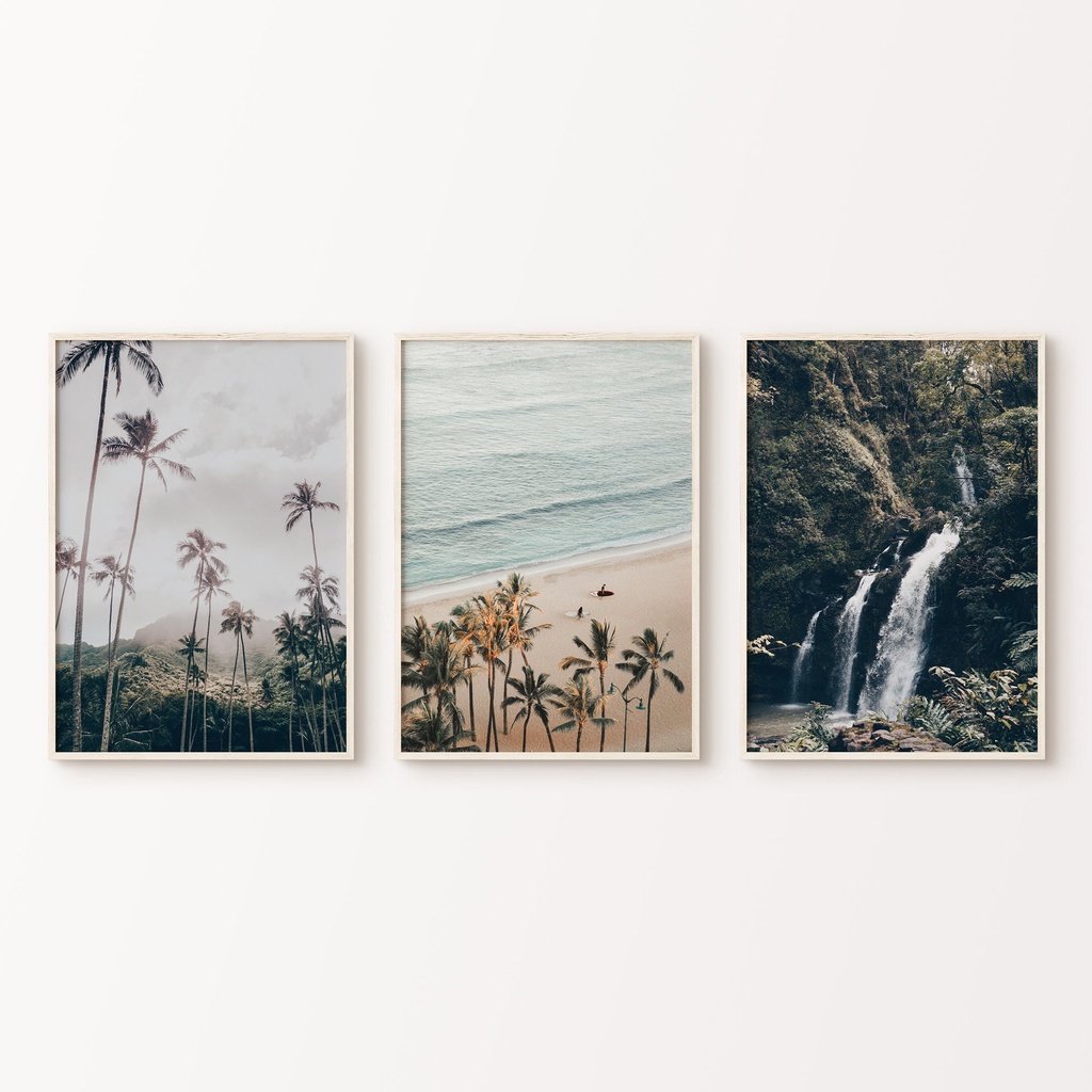 Quadro Decorativo Folhas Tropical Botânico minimalista , decoração casa Quadro Decorativo Tropical Folhas Minimalista tamanho grande Decoração para sala casa cozinha quarto Quadro decorativo abstrata Moderno Decoração Folhas Retro arte #59
