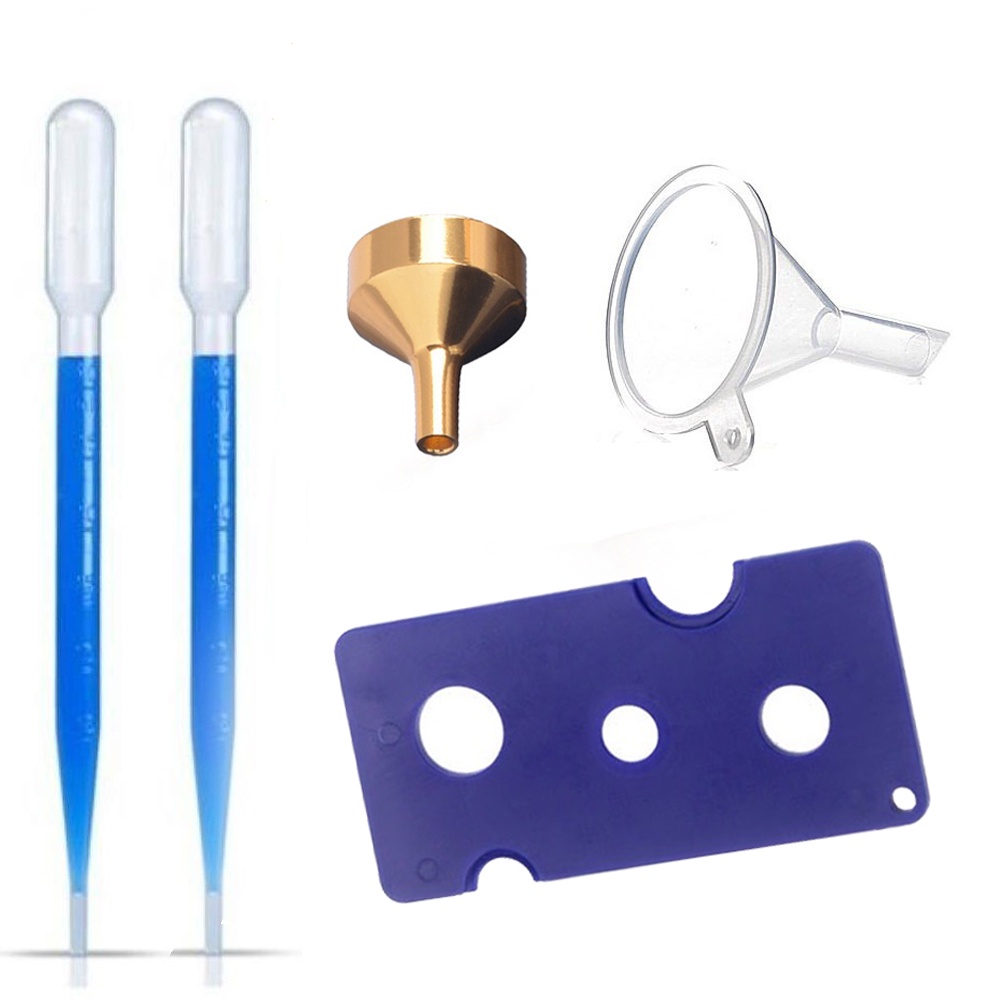 kit de Acessórios aromaterapia: funil, abridor de rollon e Pipeta 3 ml em Oferta na Shopee