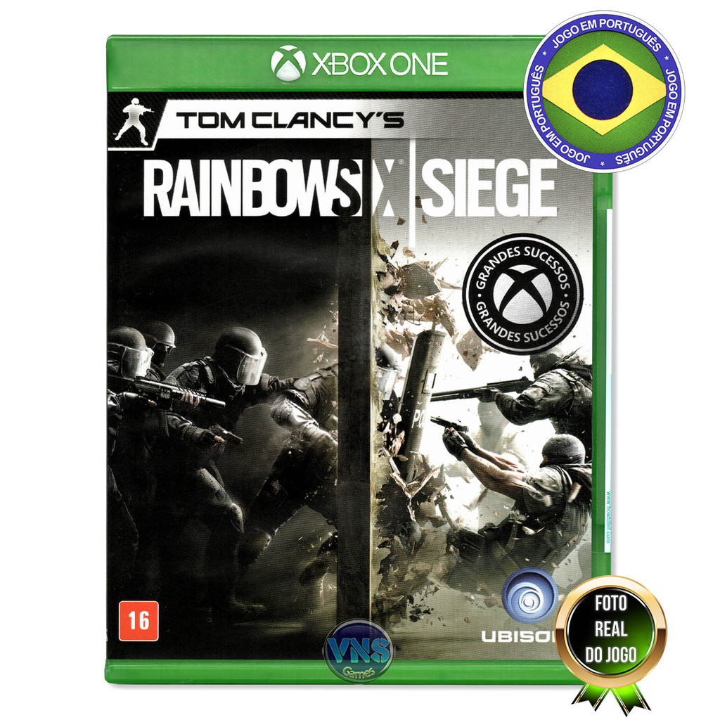 Tom Clancy's Rainbow Six Siege - Xbox - Mídia Física Novo Lacrado