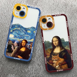 Capa David Mona Lisa Estética Para Samsung Galaxy A13 A23 A33 A53 A73 A32 A52 A72 A14 A34 A54 A31 A51 A71
