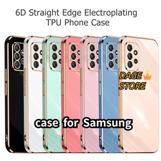Capa Quadrada Revestimento Para Samsung Galaxy A03 A12 A13 A23 A32 A50 A51 A52 A53 A70 A71 A72 A73 S22 Ultra S21 FE S20FE S10 Plus