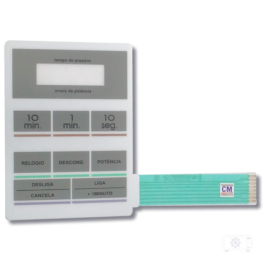 Membrana Microondas Compatível com Sharp Mw530 Branca TND
