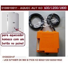 Uce Unidade de Comando Eletronica Aquecedor Komeco Ko 1200 Ko 2500 Rinna Reu 151 Br / Reu 152 Br Fe - 0100020147