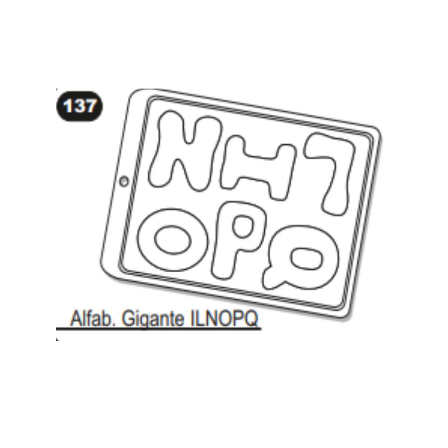 Forma de Acetato Letras Mod.137 Crystal Rizzo Confeitaria