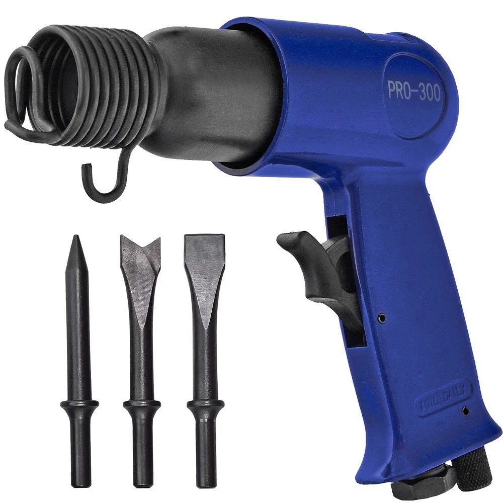 Martelete Rebarbador Curto Pneumático 3.000 BPM Oficina PDR em Oferta na Shopee