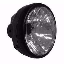 FAROL COMPLETO TITAN 125 2000 ATÉ 2004 / FAN 125 2004 ATÉ 2008 COM ARO PRETO