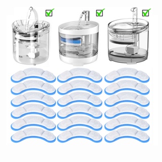 4/8/20pcs Filtro De Substituição Para Cat Dog Água Bebendo Carvão Ativado Substituído Filtros Fountain Dispenser Alimentadores em Oferta na Shopee