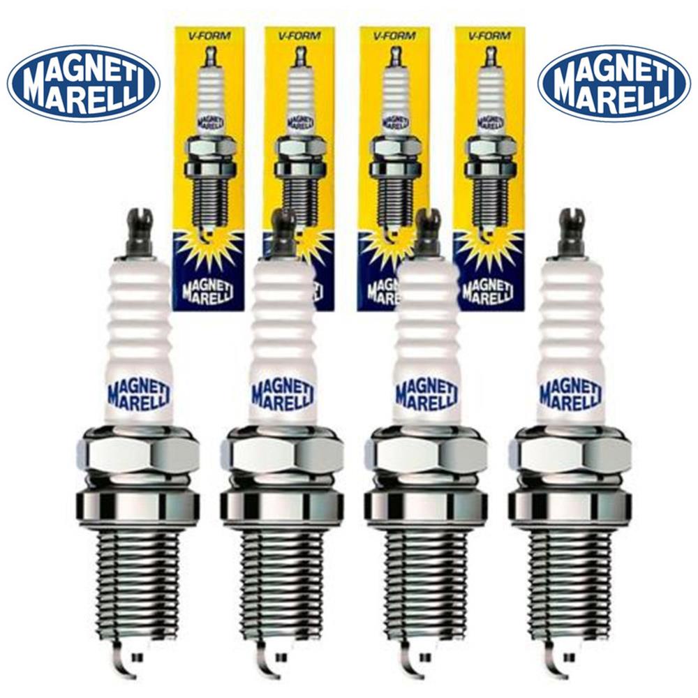 Jogo de Velas de Ignição Corsa Celta VHC  motores à Gasolina de 2002 a 2005  Magneti Marelli em Oferta na Shopee