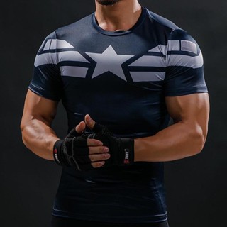 Camisas De Compressão Masculina Esportiva Vestuário De Treino Esportivo Tops De Corrida