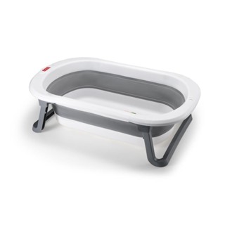 Banheira Retrátil Estampada Splish N Splash Branco/Cinza Fisher Price - BB1244