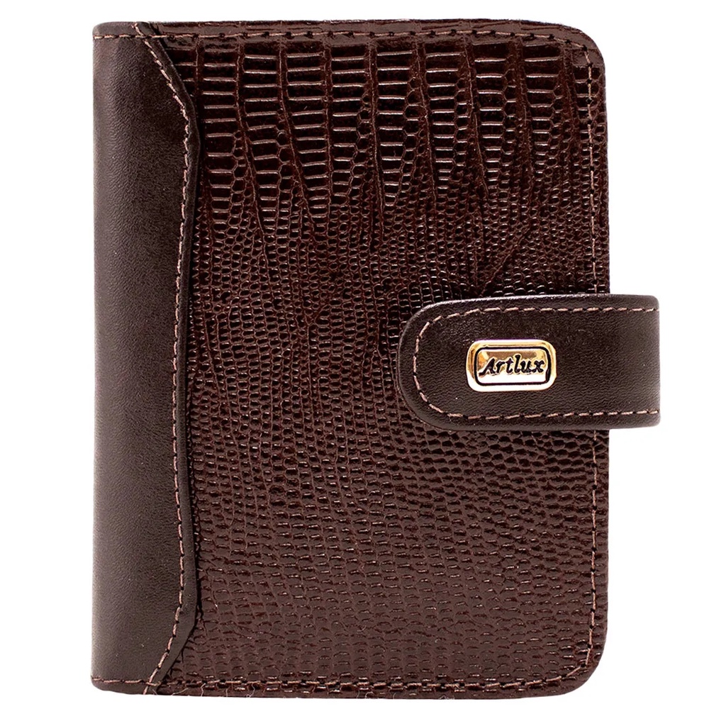 Carteira Feminina de Couro Anti Furto Artlux 032
