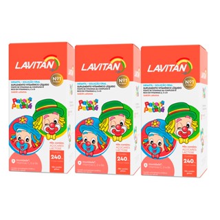 Lavitan Infantil Patati Patatá Laranja Solução Oral 720ml