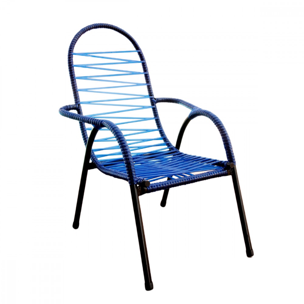 Cadeira de Área Luxinho Infantil Azul Braga em Oferta na Shopee