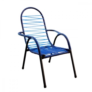 Cadeira de Área Luxinho Infantil Azul Braga em Oferta na Shopee