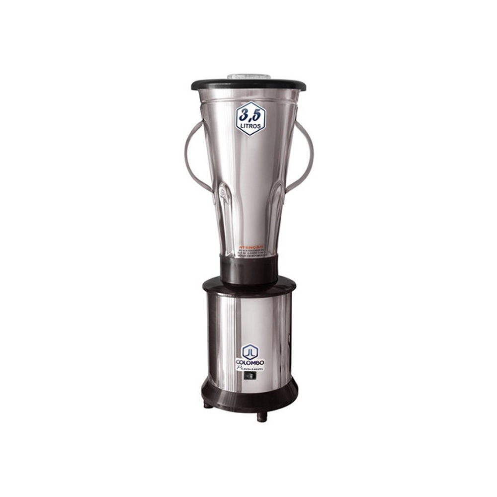 Liquidificador Industrial Baixa Rotação 3,5L Bivolt Inox