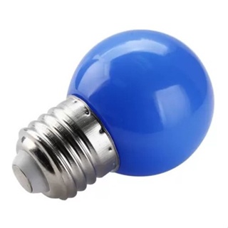 Kit C/ 10 Lâmpadas Bolinha Led 1,5w 127v E27 Azul - Arcostar em Oferta na Shopee