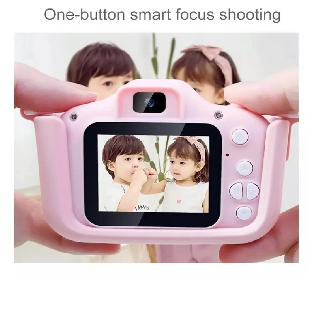 Maquina Fotográfica Infantil Digital Tira Foto De Verdade