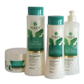 Kit Ultra Nutrição Viva Cachos Suave Paresí Nature