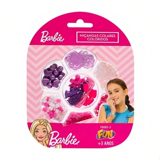 Barbie Miçangas Para Fazer Pulseiras e Colares Coloridos F0085-3 Fun em Oferta na Shopee
