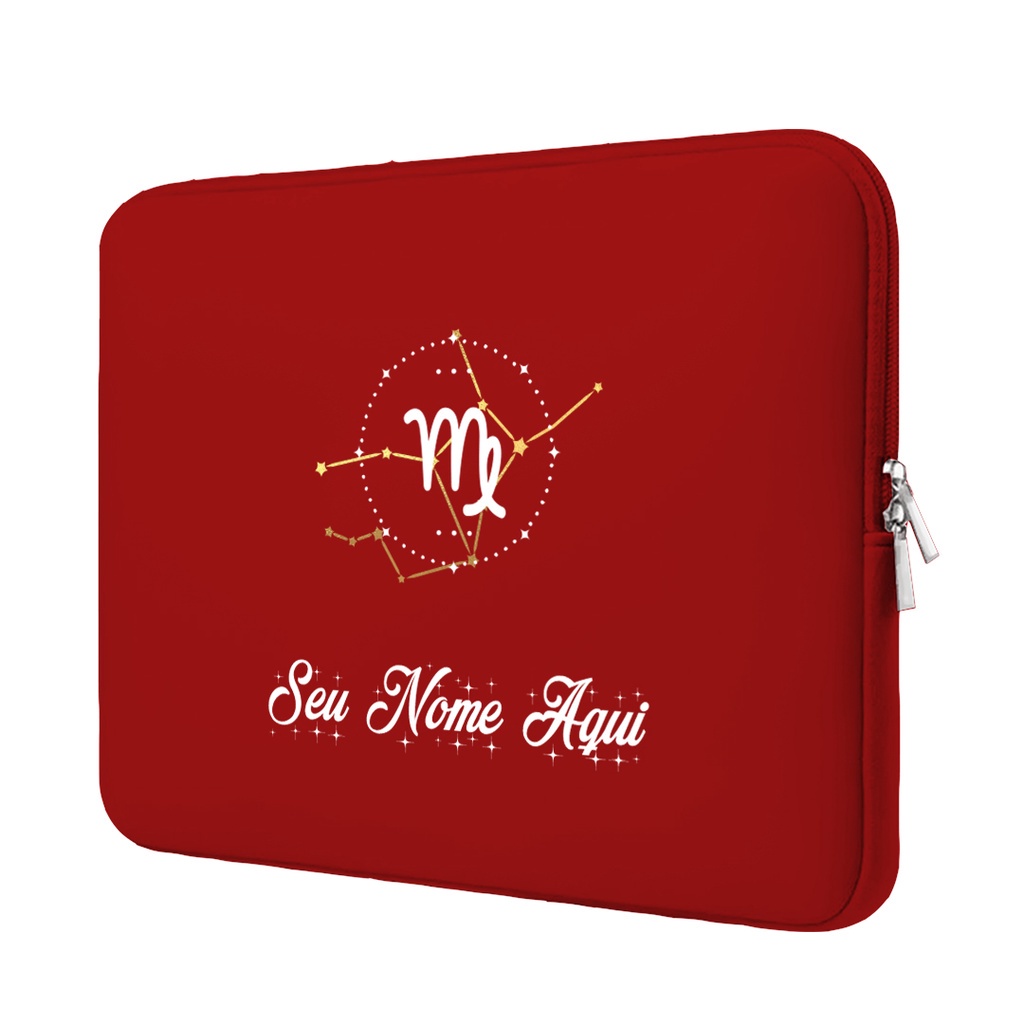 Capa Case Para Notebook Macbook Personalizada 10 11 12 13 14 15 17 polegadas Signo Virgem