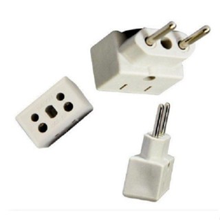 10 peças Adaptador De Tomada 10a/20a Bob 3 Pinos P/2