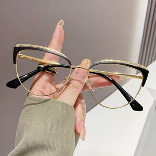 Moda Feminina Sexy Óculos Para Computador De Olho De Gato Anti-Radiação De Luz Azul Óptica Eyewear 2023