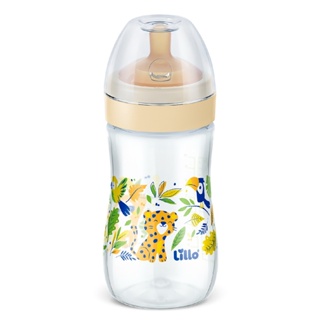 Mamadeira Super Evolution com Bico em Látex 300ml 0m+ Lillo em Oferta na Shopee